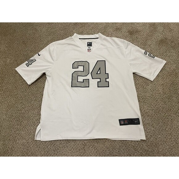 Nike Other - Nike NFL Marshawn Lynch #24 Raiders On Field Stitched Jersey Men's XXLarge